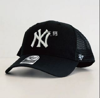 47 Brand NY Yankees Clean Up 黑色 可調式 卡車帽 Trucker Cap64206167533314110