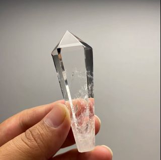 天然白水晶權仗尺寸：6.8×2.1cm.    重：28.3g64195202337283110