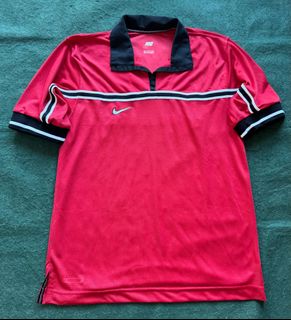 90年代NIKE紅色短袖emplate足球球衣 絕版 罕有 古著64195647638787110