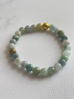 đ„ 100% Natural Myanmar A-Grade Jadeite 7.2mm Green Jade Bracelet đ„ Refund Guaranteed for Non-A Grade (Hong Kong Only)64235022580098110