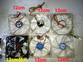 Multiple computer fans 12cm/8cm/14cm64206169156353110