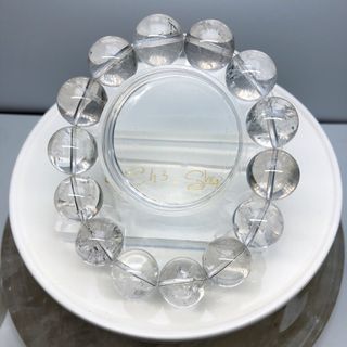 白水晶手串 16+mm64207023121667110