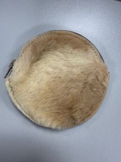 毛茸茸圓形零錢包64195421598466110