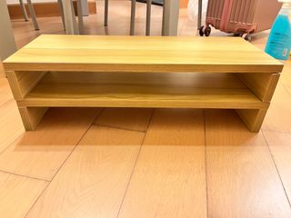 Wooden Grain Dual-Layer Monitor Stand/Computer Stand64202892423937110