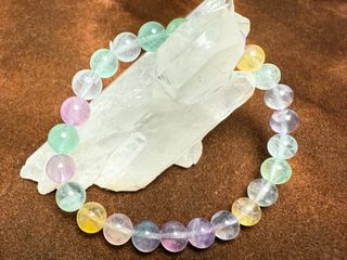 Natural Crystal Colorful Ying Stone Bracelet64203804578435110
