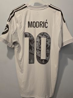 Real Madrid Home Fan Version + Special Edition Number 10 Modric Print64200380926722110