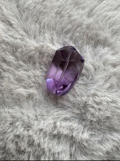 🔮 巴西全淨體紫水晶隨行帶一朵「小海膽花」（已打孔，可穿手串）64194307251457110