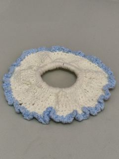 手鉤編織髮圈 藍邊64201234709889110