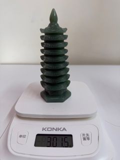 文昌塔 翠玉寶塔擺件 風水64197763283970110