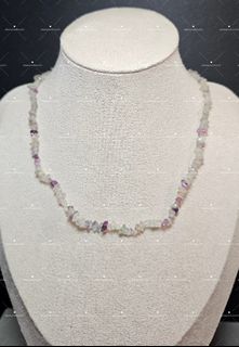 全新 天然水晶 螢石 隨形 頸鏈 Natural Crystal Fluorite Necklace64205751951746110