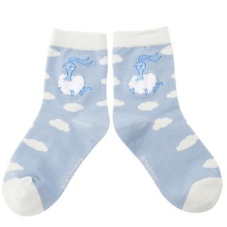 [包本地平郵] 寵物小精靈 精靈寶可夢 pokemon 七夕青鳥 短襪 クルーソックス チルタリス (23-25cm)64215239650946110