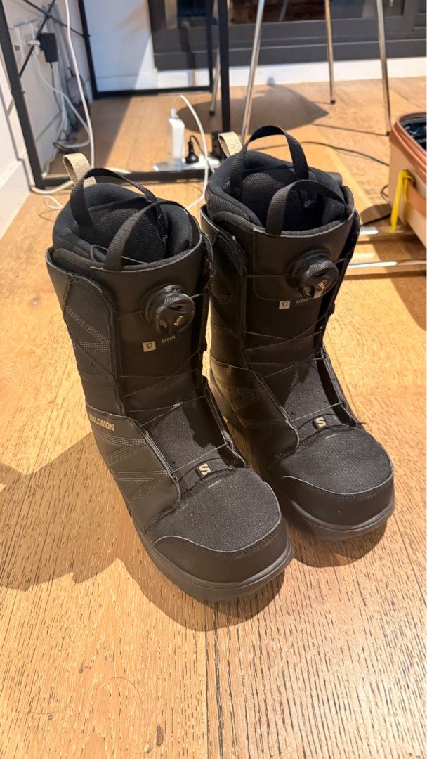 滑雪男生單板雪靴Salomon TITAN BOA Mens Snowboard Boots 體育