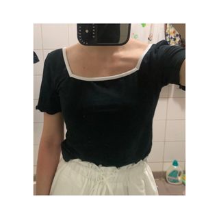 韓國🇰🇷 cotton 棉質彈性上衣64203305761922110