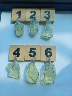 配飾類:均一價 利比亞色巴西檸檬晶原石繞線吊咀(F251018-1)64196896224771110