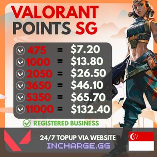 Valorant VP Store | Fast & Secure Top-Up | Official Valorant Recharge (ID Only) Collection item 3
