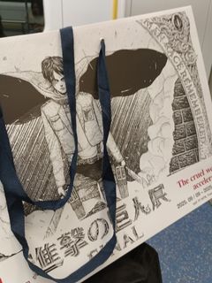 ［收/換］進擊的巨人 Final Exhibition Tote Bag 細紙袋/大紙袋64202087519235110