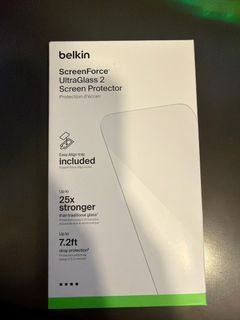全新未用過 I Phone 14 Pro Max Belkin ScreenForce UltraGlass 2 螢幕保護貼64194530770049110