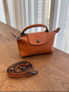 🌟Official Website Authorized Merchant🌟 Longchamp Brown Dumpling Bag64203547898241110