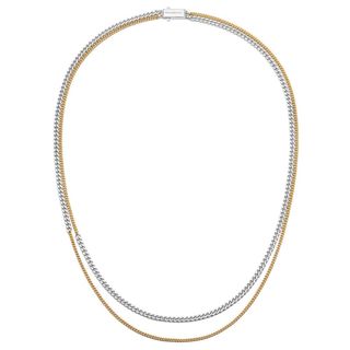 全新連盒 NUMBERING Mixed Curb Chain Necklace64204533241218110