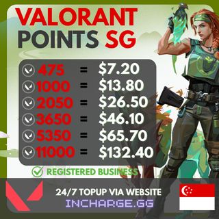 Valorant VP Store | Fast & Secure Top-Up | Official Valorant Recharge (ID Only) Collection item 2