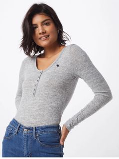 A & F Abercrombie & Fitch long sleeves top 長袖衫64205288651778110