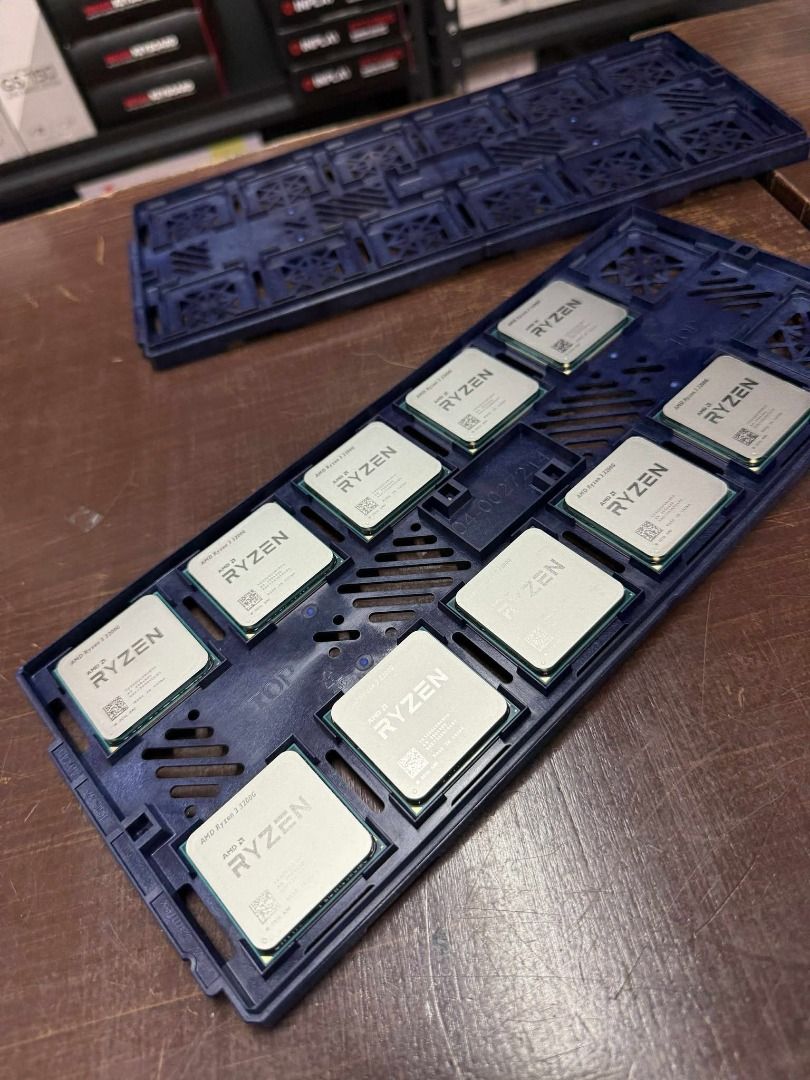 AMD Ryzen 3 3200G Processor with Radeon Vega 8 Integrated Graphics (Category: Computer Parts) located in Pasig City. Submitted by technofuseofficial (Listing ID 1398898143, Image 2). Description: AMD Ryzen 3 3200G Processor with Radeon Vega 8 Integrated Graphics Brand New and Original Items Store Location: 4F Unit 402, 604 Shaw Boulevard, Barangay Kapitolyo, Pasig City Same Day Delivery: - Lalamove delivery within Metro Manila - For walk-ins: Alw