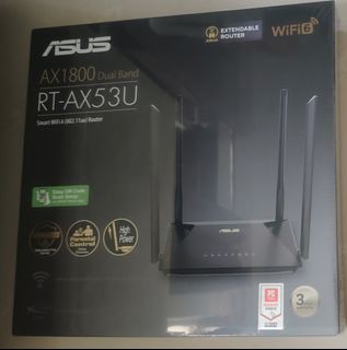 ASUS RT-AX53U AX1800 雙頻 WiFi 6 路由器64202892676225110