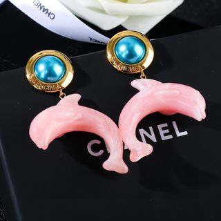 Balenciaga earrings outlet 巴黎世家海豚造型耳環64200587567874110