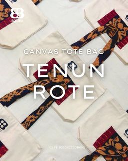 Boloku Tenun Rote 帆布手提袋64198645272707110