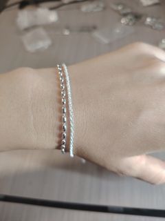 Bracelet＆S9999銀色雙層手鍊64204046426369110