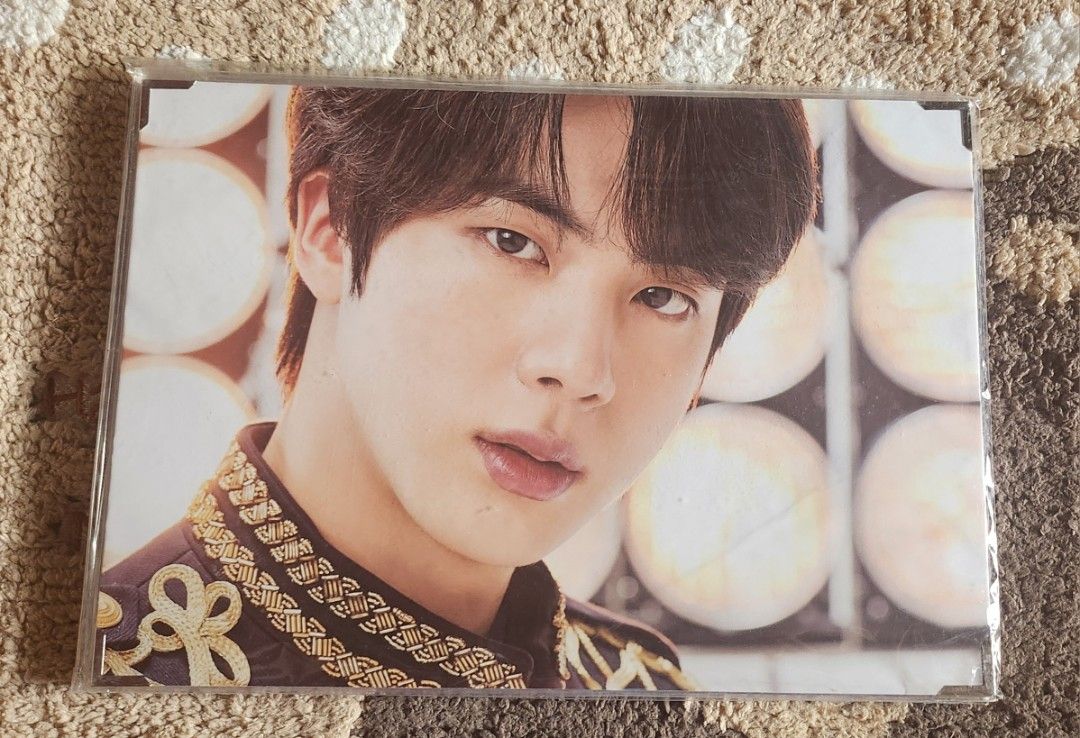 BTS Jin Premium and Flip Photos (Category: K-Wave Merchandise) located in Baguio. Submitted by noockosmos (Listing ID 1398900541, Image 1). Description: BTS Jin Premium Photo/Flip Photo ☆ LY SY [the final] ☆ BBC ☆ Dalmajung Night Ver ☆ Dalmajung Day Ver 500 each Good condition 1800 if taking all 4 photos ^^.