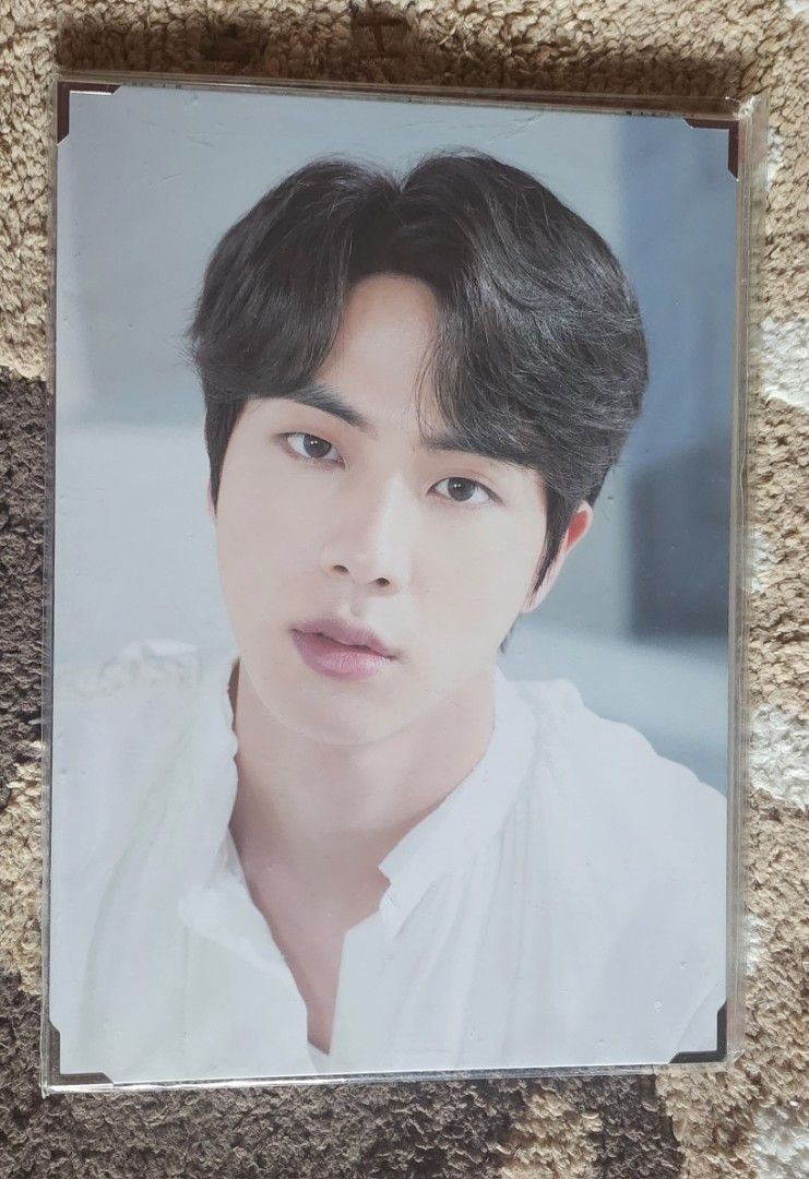 BTS Jin Premium and Flip Photos (Category: K-Wave Merchandise) located in Baguio. Submitted by noockosmos (Listing ID 1398900541, Image 2). Description: BTS Jin Premium Photo/Flip Photo ☆ LY SY [the final] ☆ BBC ☆ Dalmajung Night Ver ☆ Dalmajung Day Ver 500 each Good condition 1800 if taking all 4 photos ^^.