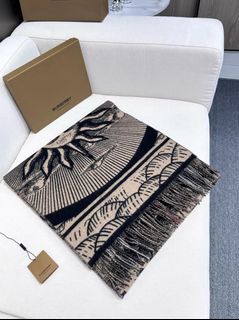 🌟官網授權商家🌟BURBERRY 巴寶莉天體獨角獸圍巾64196493844482110