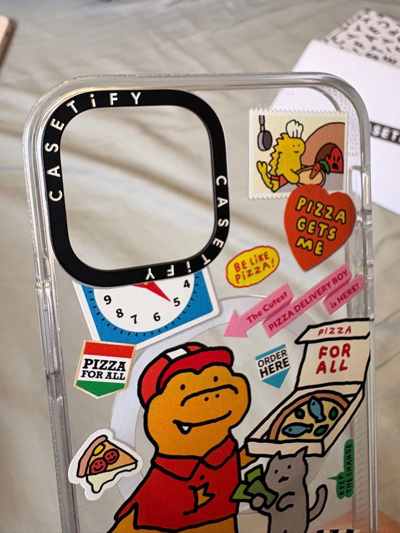 Casetify Clear ORIGINAL iPhone 12/12 Pro (Category: Cases & Sleeves) located in Dumaguete. Submitted by mar_021 (Listing ID 1398938402, Image 3). Description: ORIGINAL Casetify Clear Case Joguman Studio for iPhone 12/12Pro - well used, has minimal scratches but still presentable - proven to stay clear with no yellowing - with original casetify packaging 💵 GCash/Seabank 🚐J&T.