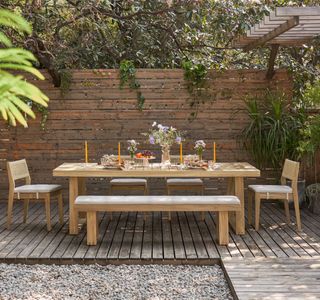 Outdoor bench umbrella For Sale Furniture Home Living