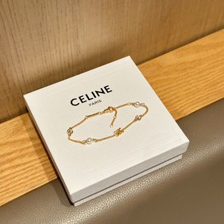 Celine bracelet 賽琳金色珍珠手鏈outlet64198645516675110