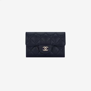Chanel flap card holder with chain For Sale Buy 100+ Chanel flap