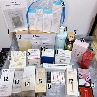 搬家清出閒置護膚品Dior, Clarins,Chanel64200589292034110