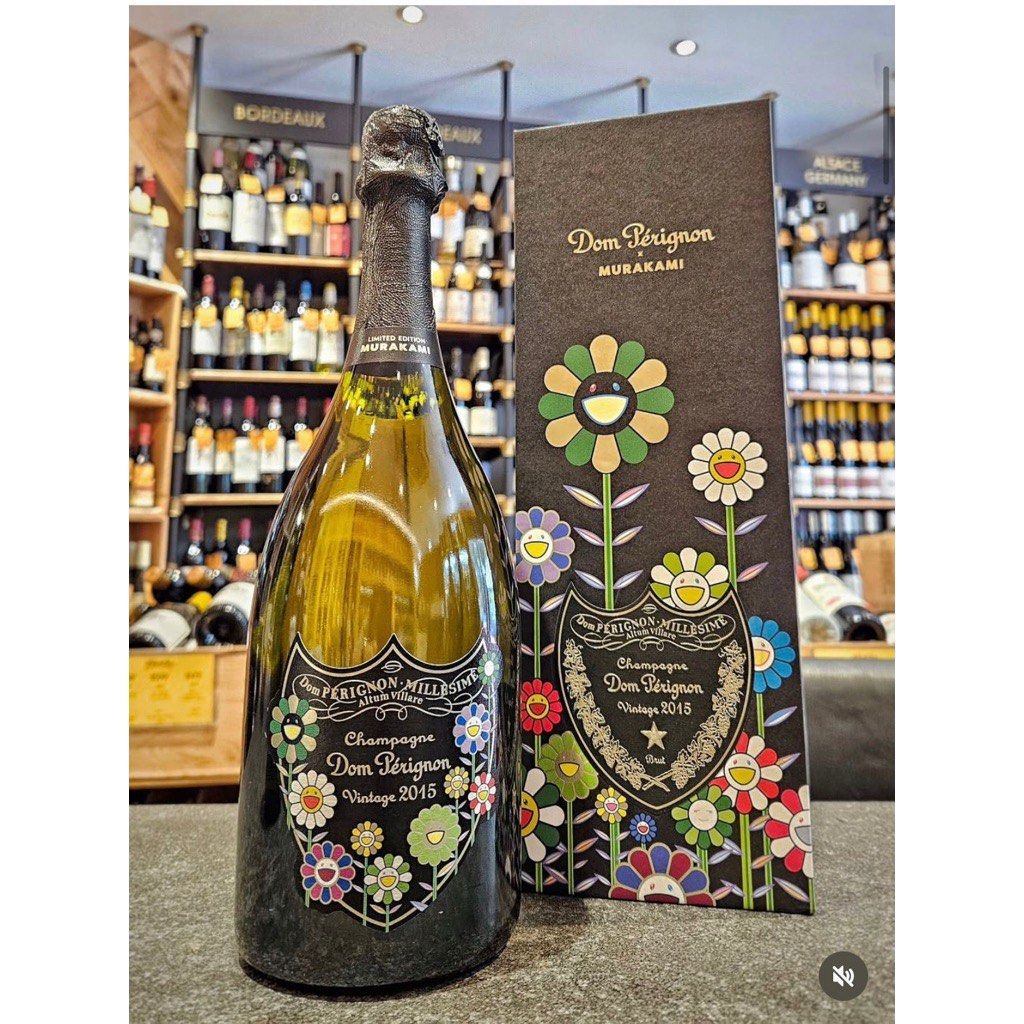 Dom Pérignon 村上隆 2010・2015 6本セット ※空ビン DOM PERIGNON Dom