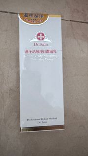 Dr. Satin 魚子活氧淨白潔面乳 Cleansing foam64195422404099110