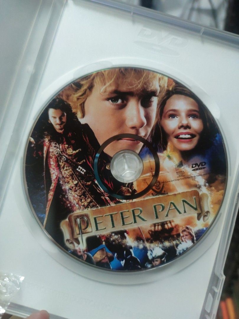 Dvd: Peter Pan (original) (Category: CDs & DVDs) located in Quezon City. Submitted by gwift (Listing ID 1399043134, Image 3). Description: -original dvd - can be picked up at project 7, Q.C., near Sm north edsa posted price is last price individually, wag na mag inquire kung tatawad pa, can give a 10% discount for purchase total 1k and up.