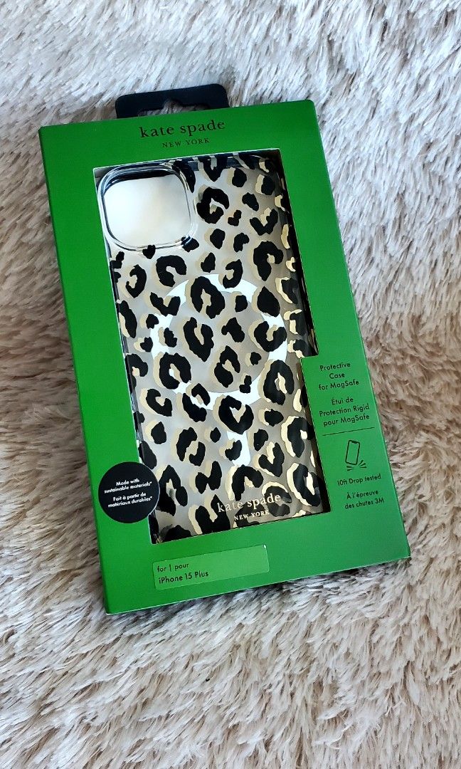 FIXED PRICE Kate spade iphone 15 plus or iphone 14 plus case (Category: Cases & Sleeves) located in Cavite. Submitted by buywhatulove (Listing ID 1398923425, Image 1). Description: LAST PRICE BRANDNEW ORIGINAL.