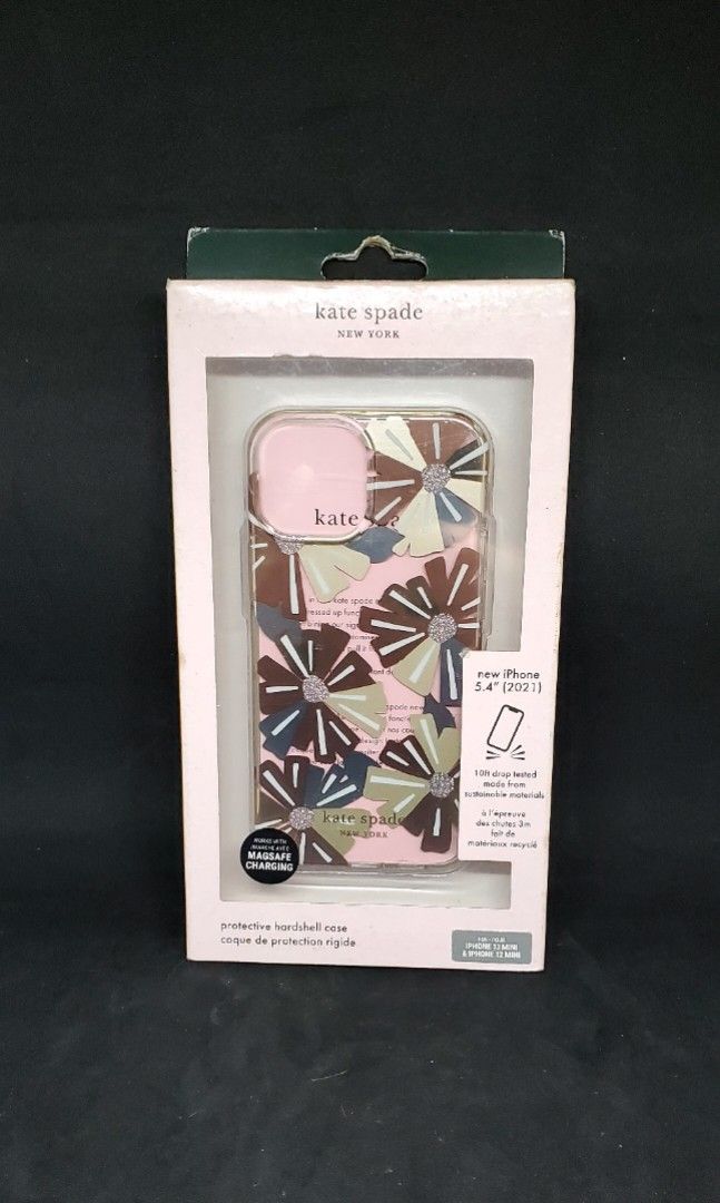 FIXED PRICE Kate spade iphone 12 mini or iphone 13 mini case (Category: Cases & Sleeves) located in Cavite. Submitted by buywhatulove (Listing ID 1398999021, Image 1). Description: LAST PRICE BRANDNEW ORIGINAL.