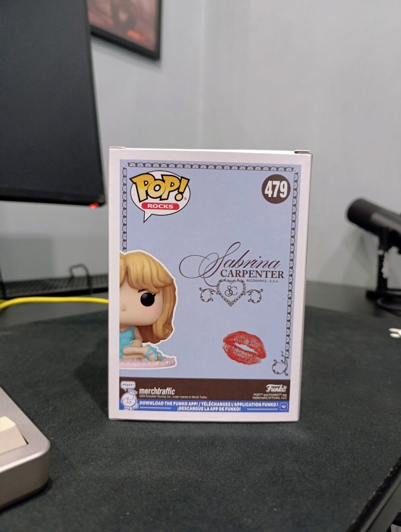 Funko Pop! Rocks Sabrina Carpenter #479 (Category: Designer & Blind Box Toys) located in Pasig City. Submitted by shaniacinamide (Listing ID 1398915181, Image 2). Description: Funko Pop! Rocks: Sabrina Carpenter (Figure #479). - Mint Condition, Brand New - Meet Up or Delivery available .