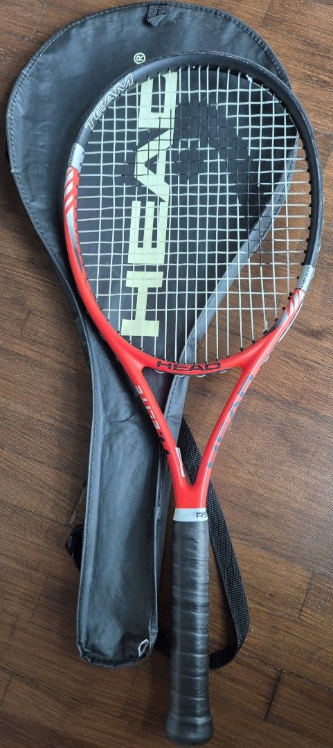 Head ti.elite Tennis Racket with Cover, Sports Equipment, Sports ...