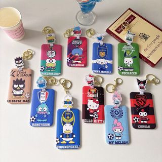 hello kitty 卡片套 卡套 伸縮扣 八達通套 咭套 pc狗 pochacco kuromi my melody 玉桂狗 肉桂狗 cinnamoroll 布丁狗 布甸狗 hello kitty 收納 公仔 送禮 生日禮物 學生證 職員證 pompompurin xo仔 ap鴨 tuxedosam 水怪 hangyodon64203305264385110
