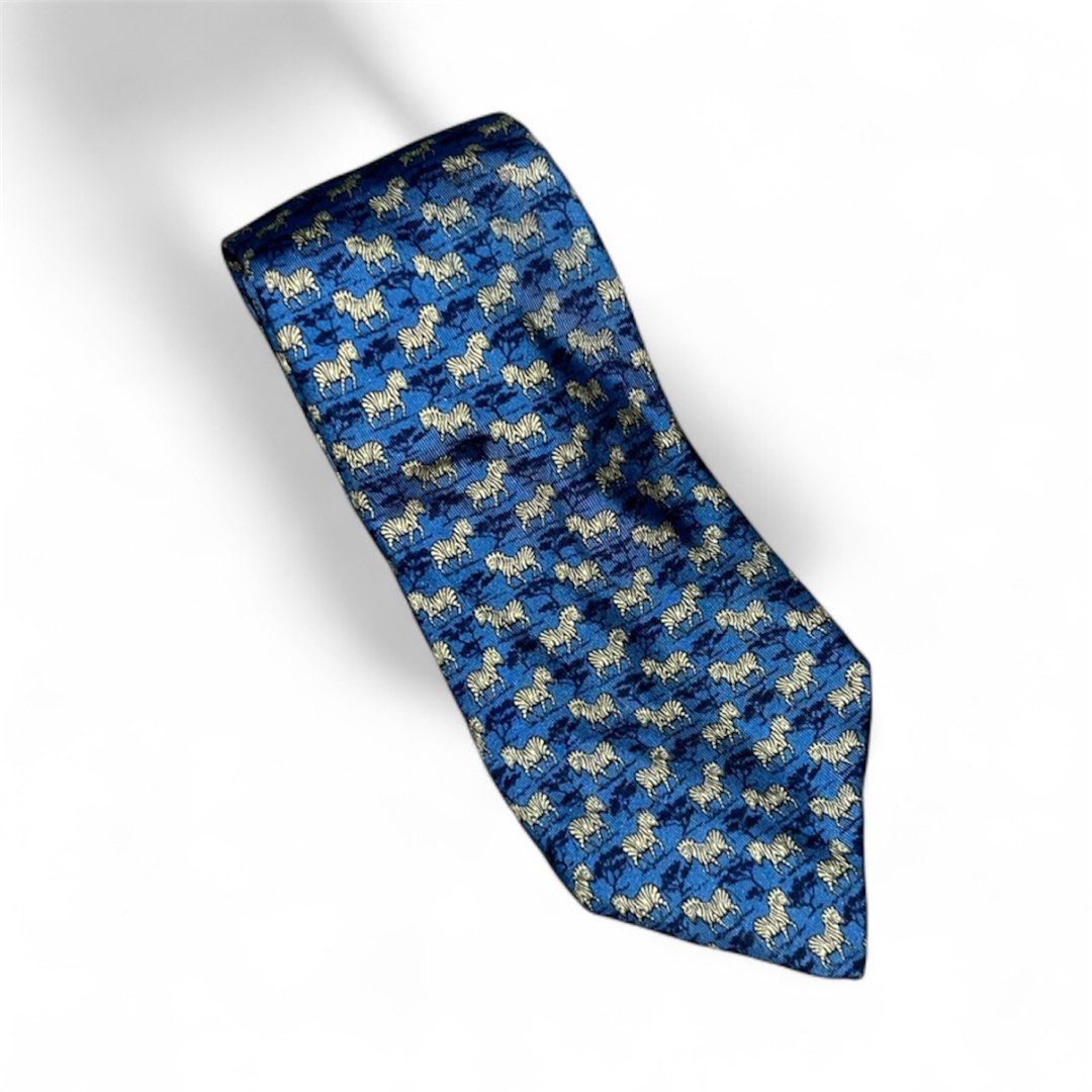 🏷️Hermes Necktie (Category: Luxury Accessories) located in Ilog. Submitted by angelamaec (Listing ID 1398882123, Image 1). Description: Excellent condition Add ship.