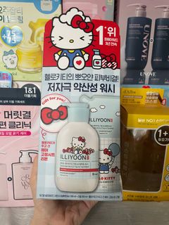 Illiyoon 神經醯胺Ato 6.0洗髮水沐浴露500ml+補充裝500ml 送聯名頭髮定型片64195855253634110