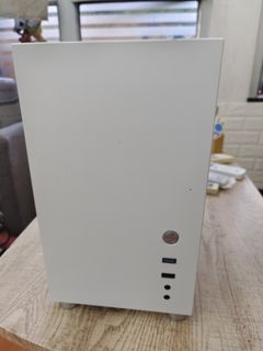 White Aluminum ITX Computer Case64200590623234110