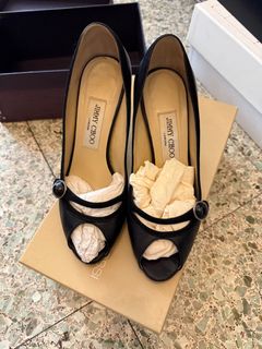 Jimmy Choo 黑色高跟鞋64196707136130110
